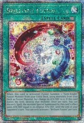Brilliant Fusion - RA04-EN254 - (Quarter Century Secret Rare) - 1st Edition